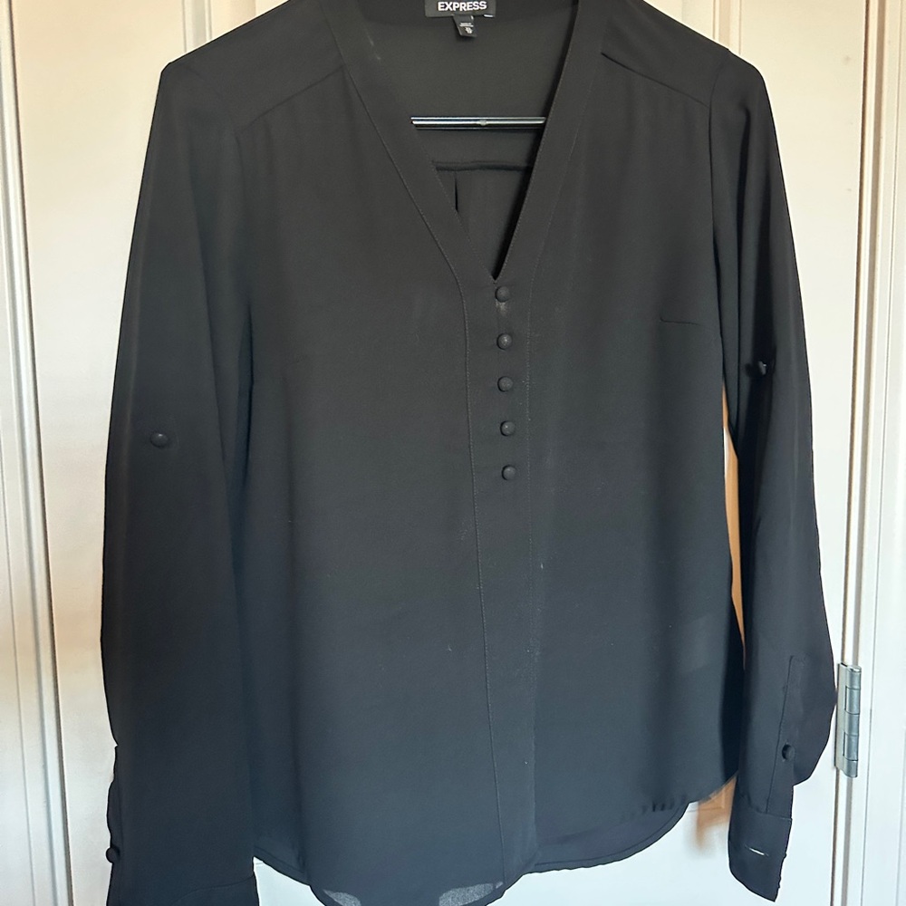 Express Women’s Black Blouse